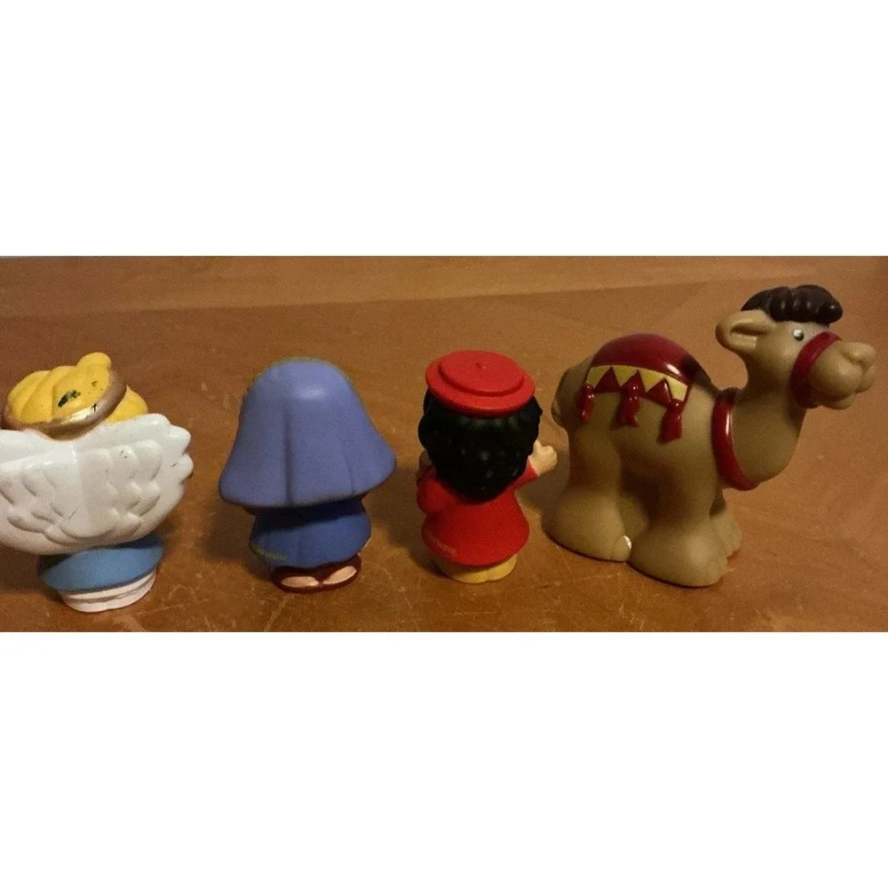 Fisher Price Little People‎ Lot Of 8 Nativity Christmas Figures And Animals